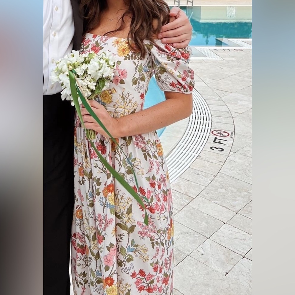 Coco Shop Over The Moon Floral Dress